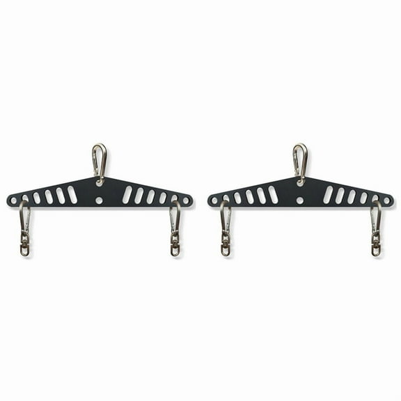 2X Multi-Grip LAT Pull Down Bar for Home Gym Fitness Spreader Plate LAT Pulldown Attachments System Cable Machine Handle