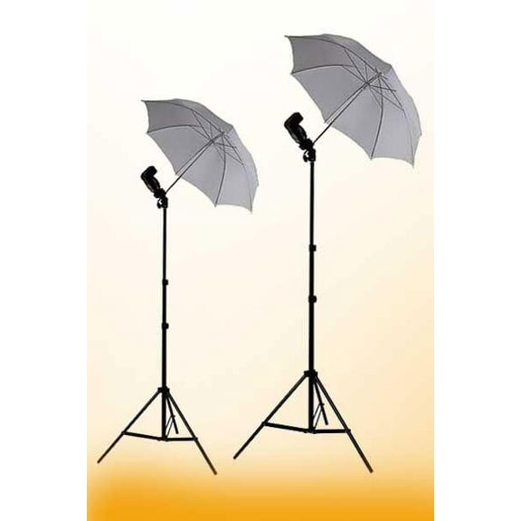 2 x Off Camera Flash Mount Photograph Lighting Flash Umbrellas Case kit HUB4