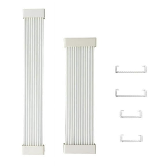 2 x PC RGB Light Strip-White