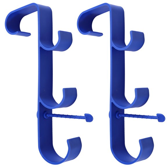 2 x Pool Leaf Skimmer Net Holder-Blue