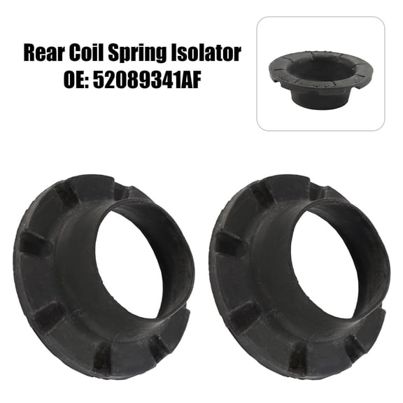 2 x Rear Coil Spring Isolator 52089341AF for Jeep Grand Cherokee WK 2005-2010 #1