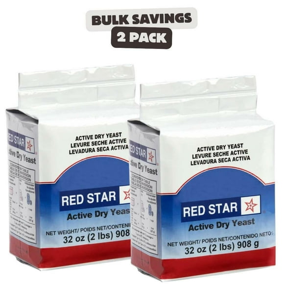 2 x Red Star Active Dry Yeast, 2lbs each