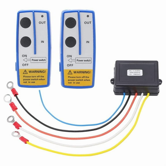 2 x Remote Control 1 x Receiver-As Shown