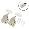 2 x SPRING LOADED MINI TIP CATCH Caravan/Boat Cupboard/Door