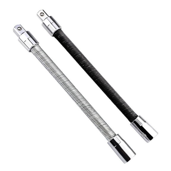 2 x Sleeve extension rod-Silver&Black