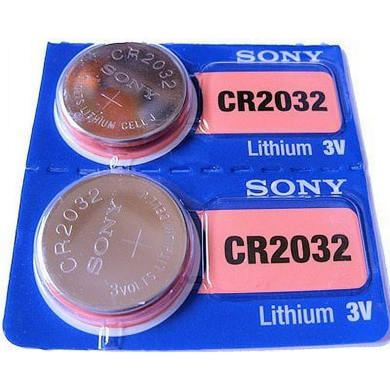 2 x Sony CR2032 2032 3V Lithium Batteries 