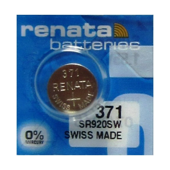 2 x Strip of 10 Genuine Fresh Renata 371 SR920SW Swiss Made Silver 1.55v Batteries by Renata