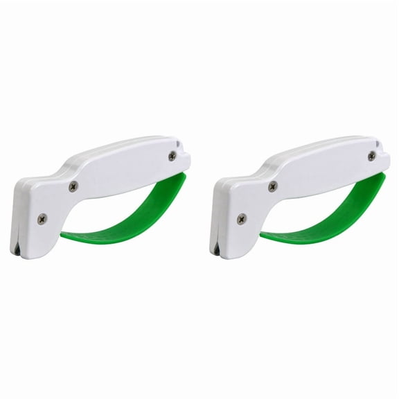 2X Tool Sharpener, Sharpening Knives, Cleavers, Axes, Machetes, Serrated Blades, Double Edge Cutting Blade Sharpener
