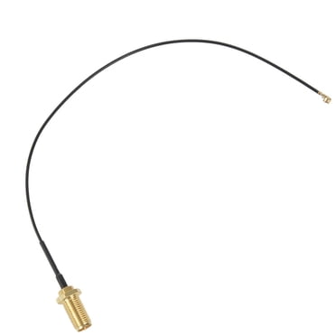 2X RG178 U.FL To Right Angle RP-SMA Pigtail WiFi Antenna Cable 6 Inches