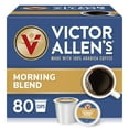thumbnail image 1 of 2 x - Victor Allen's Coffee Morning Blend, Light Roast, 80 Count, Single Serve Coffee Pods for Keurig K-Cup Brewers, 1 of 1