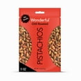 thumbnail image 1 of 2 x - Wonderful Pistachios No Shells, Chili Roasted Nuts, 11 Ounce Resealable Bag, Protein Snacks, Gluten Free College Snacks, Healthy Snacks for Adults, 1 of 1