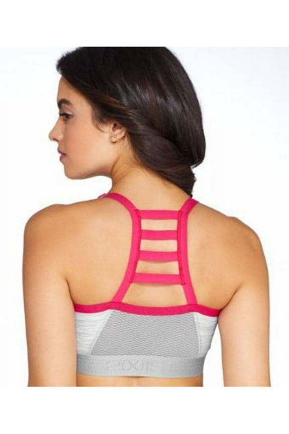 Caged Back Wire-Free Sports Bra