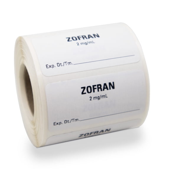2"x1" ZOFRAN Labels