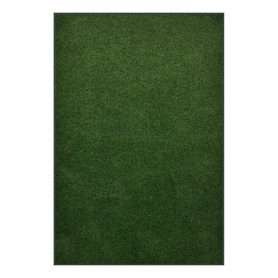 Koeckritz Rugs Grizzly Grass Rain Forest Indoor/Outdoor Turf Area Rug, 2' x 11'
