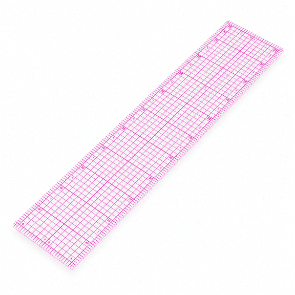 2"x12"r Sewing Graph Ruler - Pvc Plastic Pattern Grading