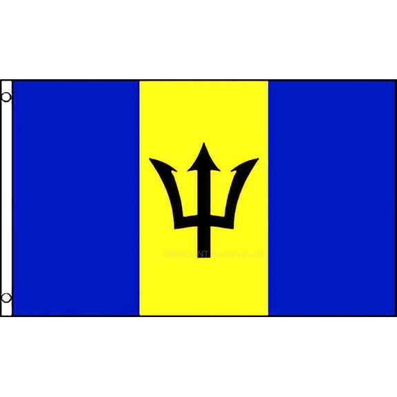 2'x3' Barbados Flag Outdoor Indoor Banner Lesser Antilles Island Caribbean 2x3