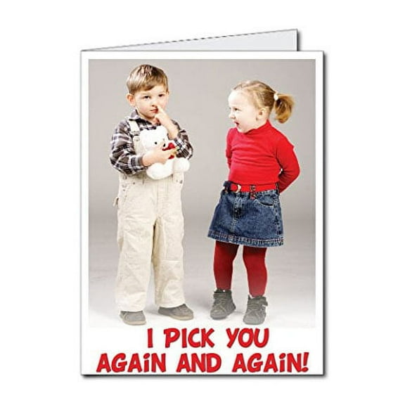 2'x3' Giant Birthday Card - I Pick You Again and Again!