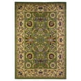 thumbnail image 1 of 2'x3' Green Taupe Machine Woven Floral Traditional Indoor Accent Rug, 1 of 6