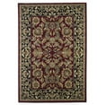 thumbnail image 1 of 2'x3' Red Black Machine Woven Floral Traditional Indoor Accent Rug, 1 of 3