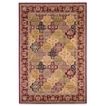 thumbnail image 1 of 2'x3' Red Machine Woven Traditional Quatrefoil Indoor Accent Rug, 1 of 5