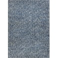 thumbnail image 1 of 2'x4' Indigo Ivory Heather Indoor Shag Rug, 1 of 5
