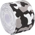 thumbnail image 1 of 2" x5.5Yds Waterproof Kinesiology Tape Precut Water Resistant Strips Gray Professional Therapeutic Tape Elastic Athletic Tape for Sports Weightlifting Muscle Strain Relief Gray DIY, 1 of 7