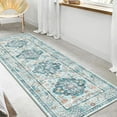 thumbnail image 1 of 2'x6' Boho Runner Rug for Hallway, Yamaziot Washable Laundry Room Rug, Farmhouse Kitchen Mat, Non-Shedding Carpet for Bedroom, Living Room, Dining Room, 1 of 7