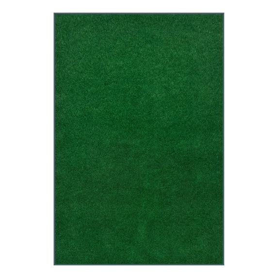 Koeckritz Rugs Grizzly Grass Fern Green Indoor/Outdoor Turf Area Rug, 2' x 6'