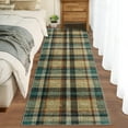 thumbnail image 1 of 2'x6' Modern Washable Runner Rug Tartan Ultra Soft Rug for Bedroom Farmhouse Non Slip Throw Rugs for Hallways Kitchen Laundry Bathroom, 1 of 7