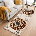 thumbnail image 1 of 2'x6' Rug Runners for Hallways Kitchen, Boho Ethnic Non Slip Entryway Beside Floor Carpet Runner, Modern Abstract Geometric Art Washable Laundry Room Bedroom Throw Rugs Mat for Family Pet, 1 of 8