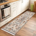 thumbnail image 1 of 2'x6' Rug Runners for Hallways Kitchen, Ethnic Southwestern Non Slip Entryway Beside Floor Carpet Runner, Tribal Antique Boho-Chic Heritage Washable Laundry Room Bedroom Throw Rugs Mat for Family Pet, 1 of 8