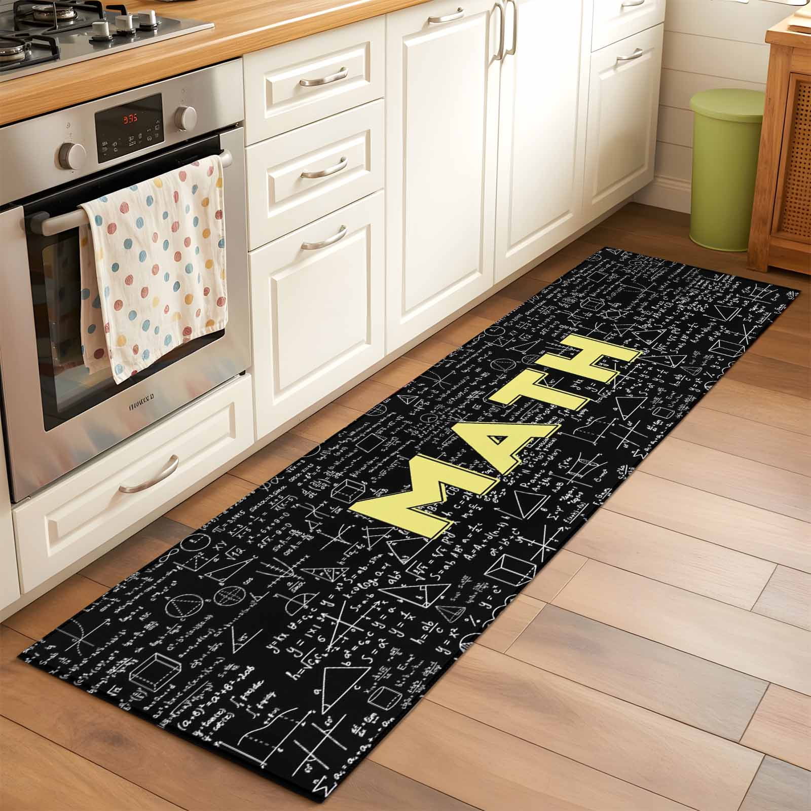 2'x6' Rug Runners for Hallways Kitchen, Mathematics Formulas Non Slip ...