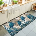 2'x6' Rug Runners for Hallways Kitchen, Nautical Coastal Non Slip ...