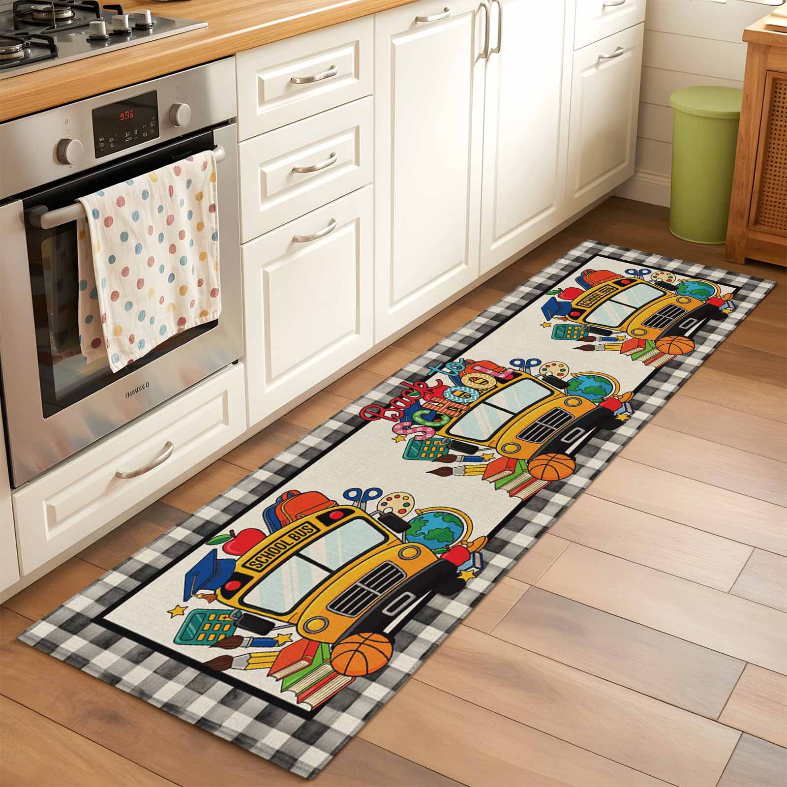 2'x6' Rug Runners for Hallways Kitchen, School Season Non Slip Entryway ...