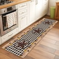 thumbnail image 1 of 2'x6' Rug Runners for Hallways Kitchen, Star Country Non Slip Entryway Beside Floor Carpet Runner, Farmhouse Sunflower Texas Retro Checkered Laundry Room Bedroom Throw Rugs Mat for Family Pet, 1 of 8