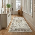 thumbnail image 1 of CHITOOMA 2'x6' Boho Runner Rug for Hallway, Machine Washable Stain Resistant Non-Shed Carpet, Runner Rug with Non-Slip Backing for Kitchen, Entryway, Bedroom, Laundry, Bathroom, 1 of 9