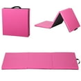 thumbnail image 1 of 2'x6'x2"Thick Folding Panel Gymnastic Mat Gym Fitness Exercise Mat, 1 of 7
