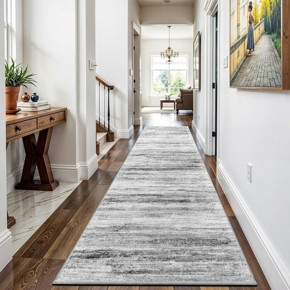 2'x8' Abstract Kitchen Runner Rug,Non-Slip Entryway Runner Laundry Rug,Soft Indoor Machine Washable Hallway Runner Rugs Throw Carpet for Living Room Bedroom Dining Room Hallway Kitchen