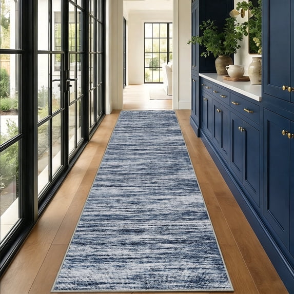 2'x8' Abstract Kitchen Runner Rug,Non-Slip Entryway Runner Laundry Rug,Soft Indoor Machine Washable Hallway Runner Rugs Throw Carpet for Living Room Bedroom Dining Room Hallway Kitchen