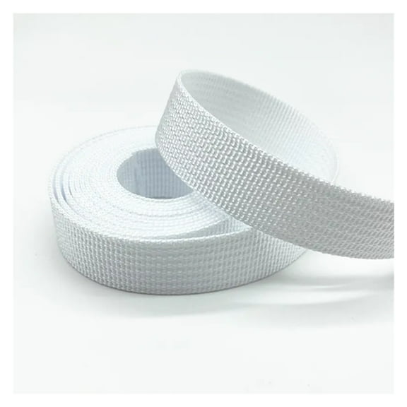 2 yards 20mm Canvas Ribbon Belt Bag Webbing Nylon Webbing Pet Webbing Knapsack Strapping Sewing Bag Belt Accessories