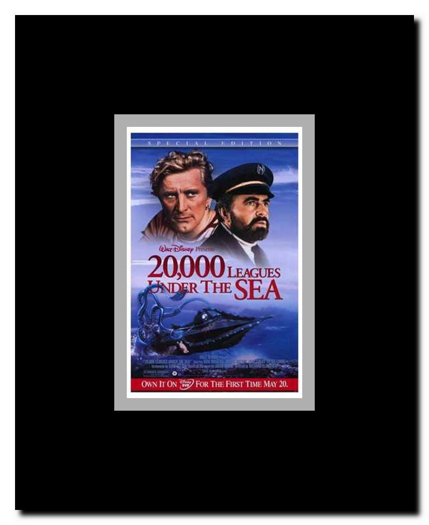 20 000 Leagues Under the Sea Framed Movie Poster