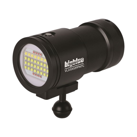20,000 Lumen Tri-Color Video Light - Black