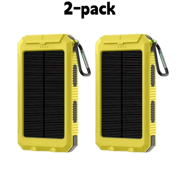 20,000mAh Portable Power Pack with Built-in LED Flashlight, 2 Count, 2 Count, 2 Count, 2 Pack