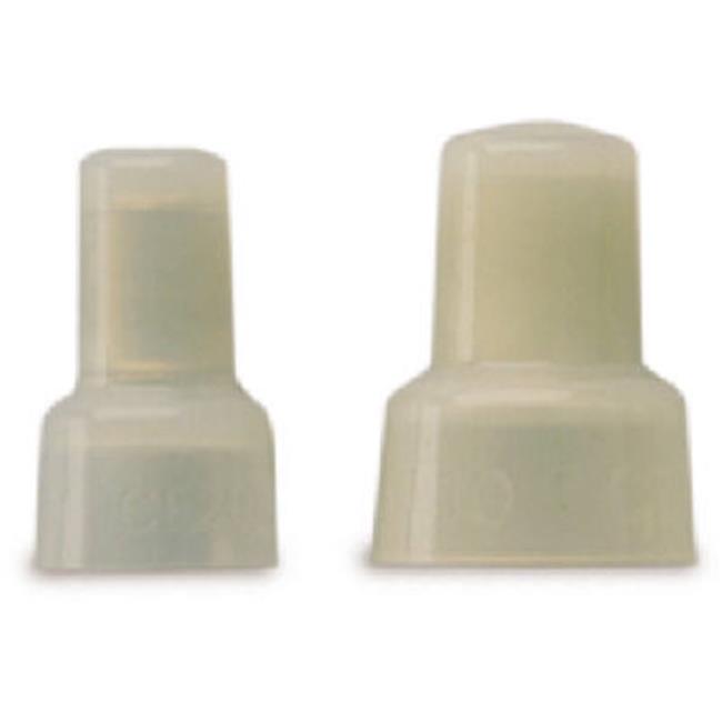 20090 2210 AWG Nylon Pigtail Connector White Pack 10