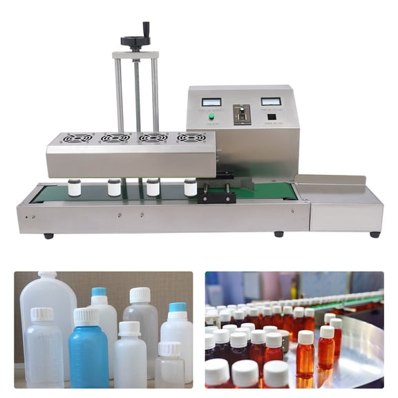 PEAKORA20-100mm Bottle Cap Automatic Sealer Continuous Induction Sealing Machine 1800w