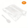 thumbnail image 1 of 20/100pcs Mini Clear Plastic Spoons Disposable Flatware For Jelly Ice Cream Dessert, 1 of 8