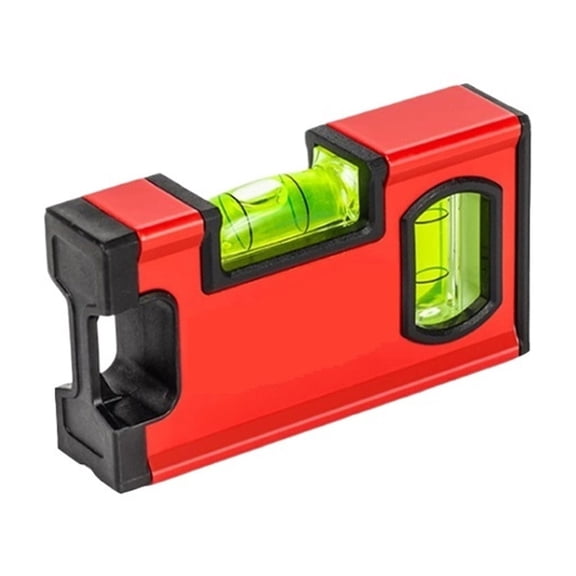 20/10cm Mini Spirit Level Bubble Aluminum Magnetic Level Gauge Portable Measurement Level Tool Construction