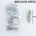 20/10pcs Artificial Plants Pine Branches Christmas Tree Accessories DIY