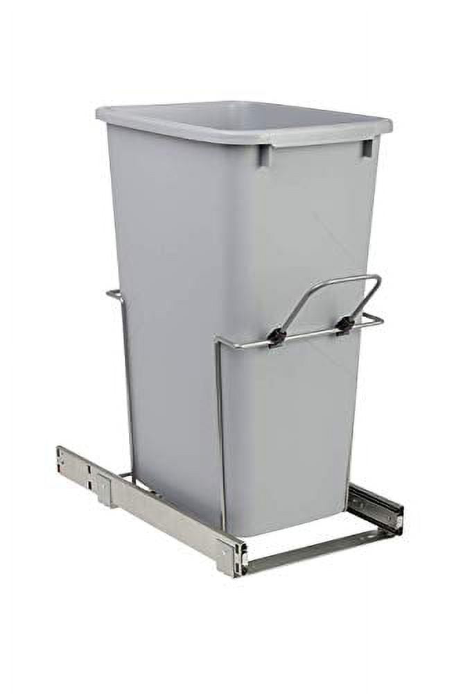 50 Quart Platinum Soft-Close Pull-Out Kitchen Trash Can