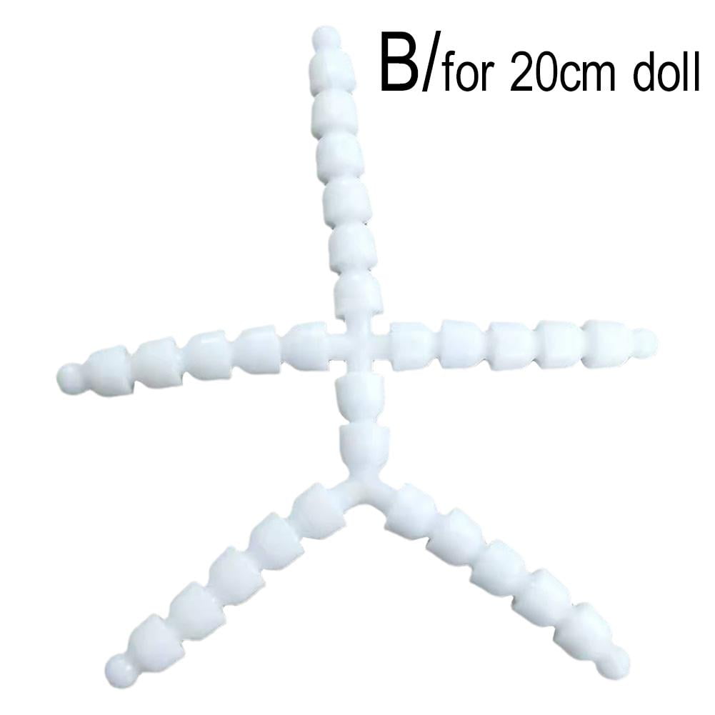 20/15CM Doll Skeleton Joint Plush Toy DIY Socket Flexible Dollˉ